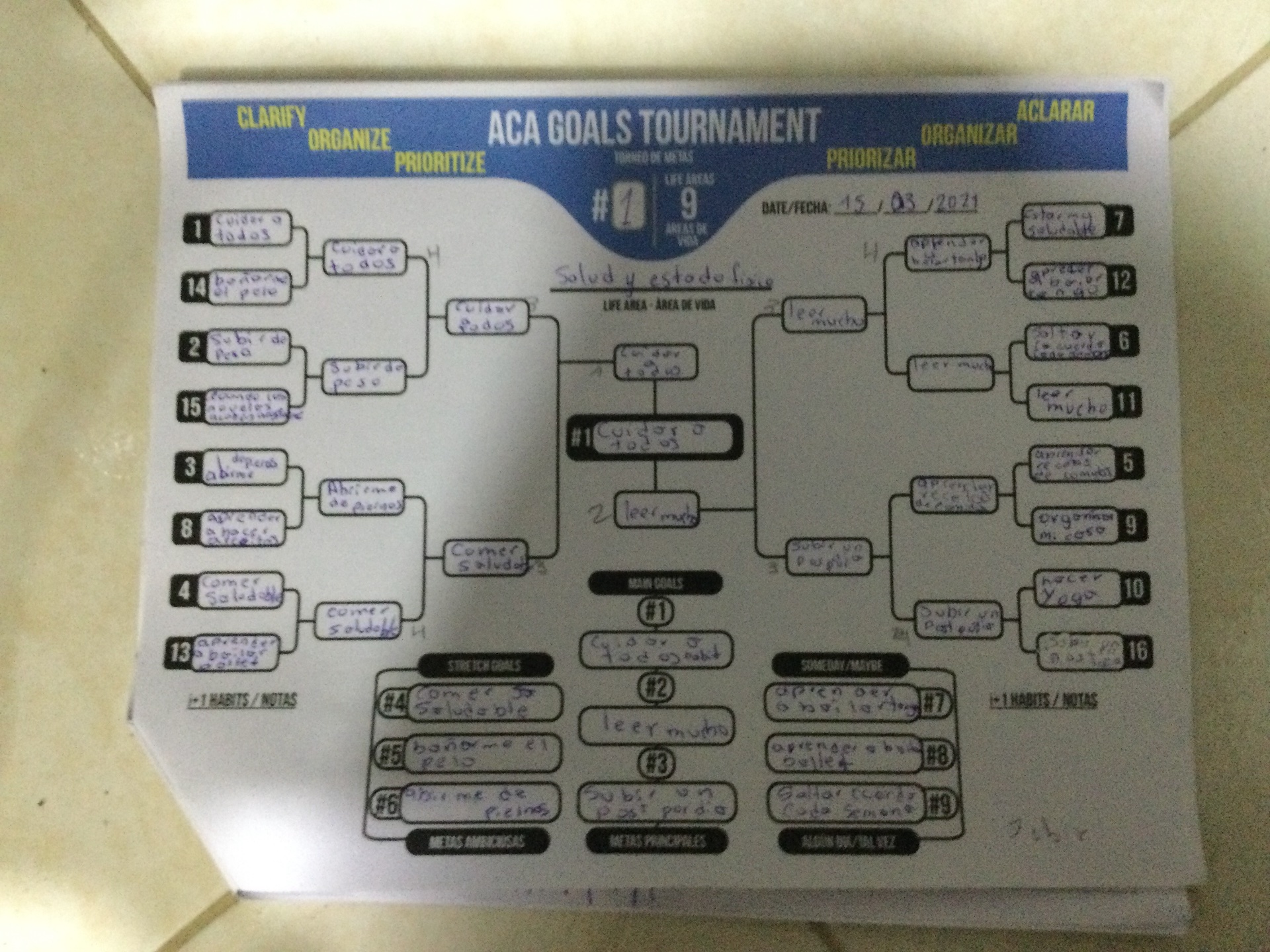 Mi primer torneo sylvia